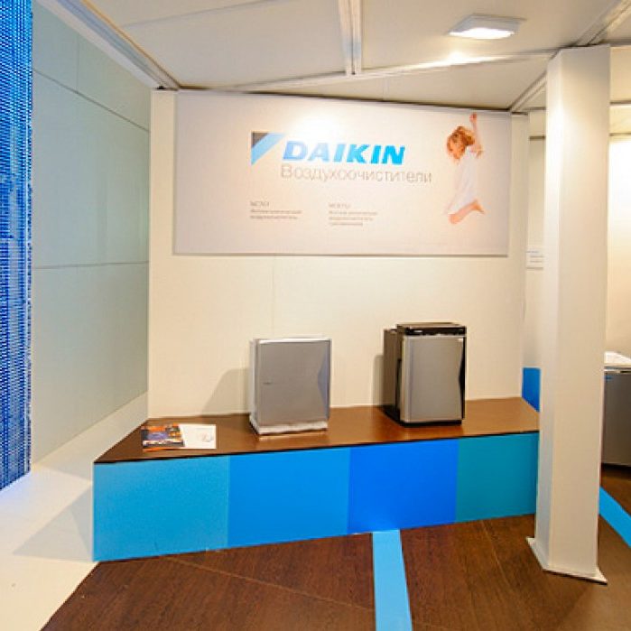 Выставка «Мир климата», стенды Daikin 2012